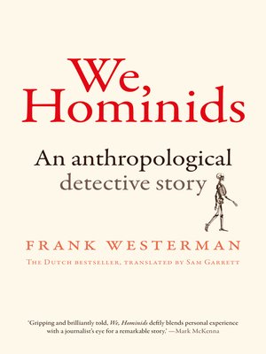cover image of We, Hominids